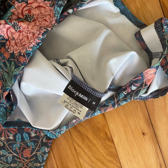 BlackMilk William Morris Honeysuckle Scoop Midi Skater Dress - Picture 4 of 4